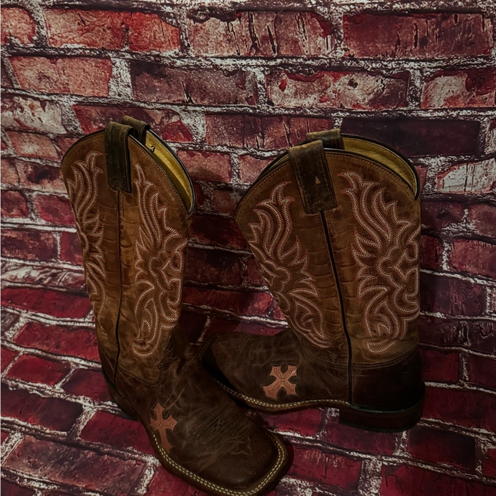Ariat Brown Western Cowboy Boots